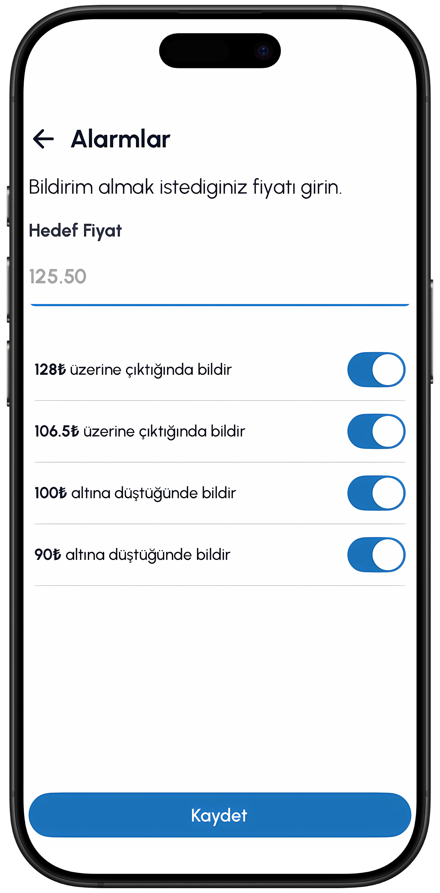 Alarm Yönetimi ve Bildirimler